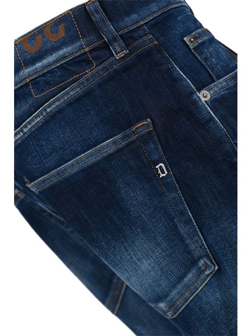 Jeans straight Icon in denim di cotone DONDUP | UP563 DS0107U ME3800